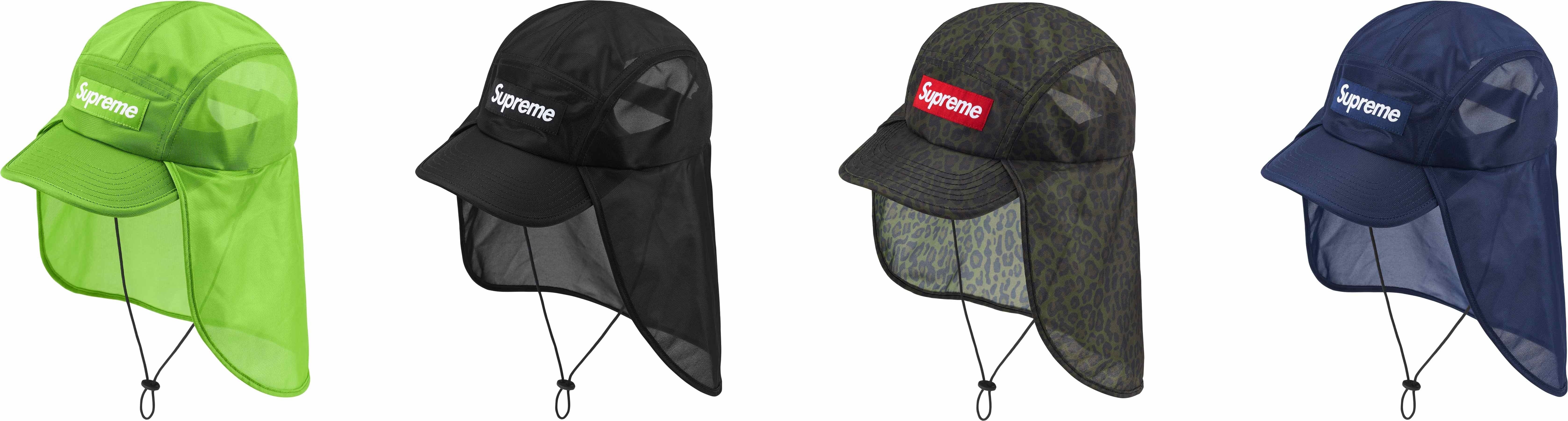 Mesh Sunshield Camp Cap
